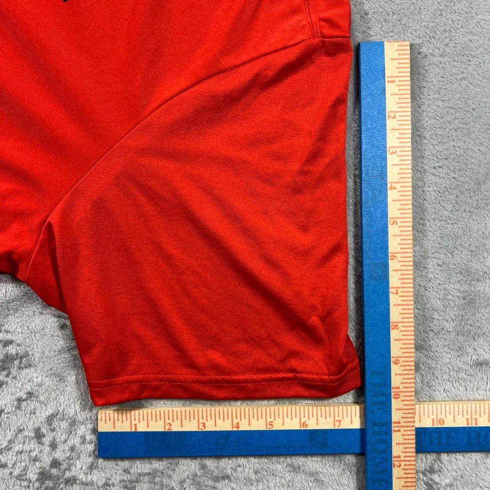 THE NORTH FACE T-Shirt Mens‎ XXL Red Performance Short Sleeve NF00A9HSA8M Summer
